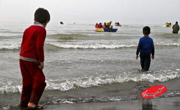 دریای خزر هم خشک می‌شود؟/ عکس