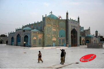 مسجد کبود؛ شاهکاری از معماری اسلامی در افغانستان + فیلم