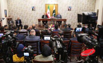 نشست خبری لاریجانی در سفر اسلامآباد + تصاویر