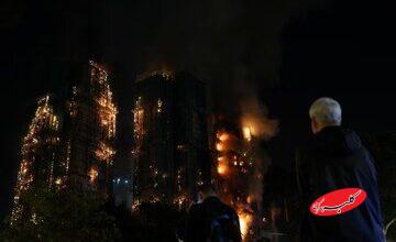 افزایش شمار جان باختگان آتش‌سوزی مهیب هنگ‌کنگ