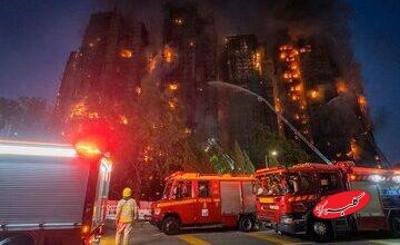 فاجعه در هنگ‌کنگ؛ ۹۴ نفر در آتش سوختند