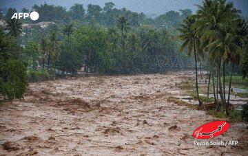 سیلی که جان ۱۴۵ انسان را گرفت/ عکس