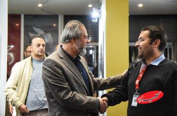 بازدید رائد فریدزاده از خانه جشنواره جهانی فیلم فجر