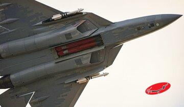 پرواز سوخو۵۷ در همسایگی ایران / اژدهای مسلح کرملین به میدان آمد