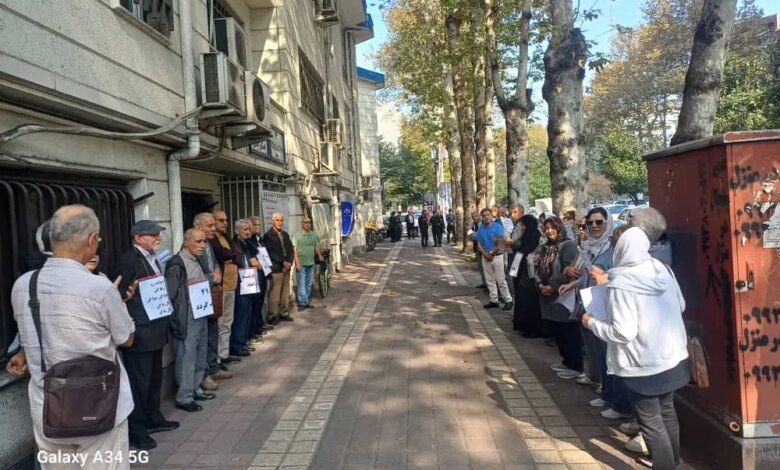 تجمع بازنشستگان تامین اجتماعی در چند شهر/ درمان رایگان می‌خواهیم