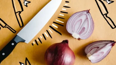 خرد کردن پیاز