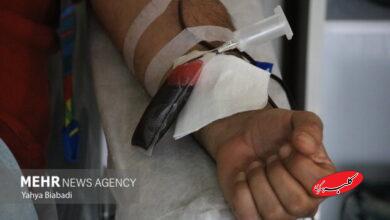 اهدای بیش از یک میلیون و ۶۰۰ هزار واحد خون در هشت ماه سال ۱۴۰۴