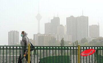 کاهش نسبی آلودگی هوای تهران/ ۸ ایستگاه در وضعیت قرمز