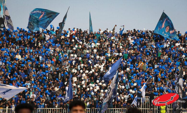 تصاویر دربی 106 تهران| پرسپولیس صفر- استقلال صفر