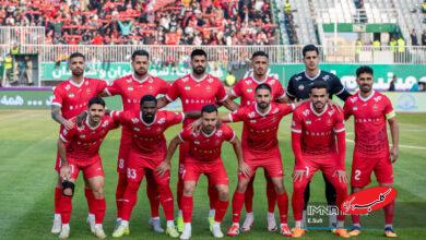 رونمایی از ترکیب پرسپولیس مقابل تراکتور