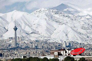 هشدار بارش برف و باران در ۱۰ استان/ سامانه بارشی جدید در راه تهران