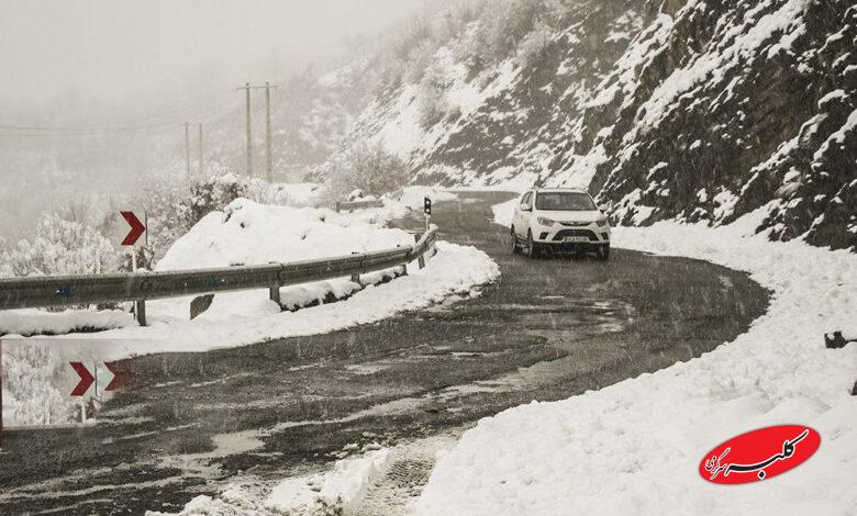 بارش برف / گیلان / زمستان / سرما