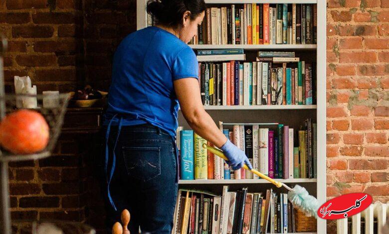 تمیز کردن کتاب