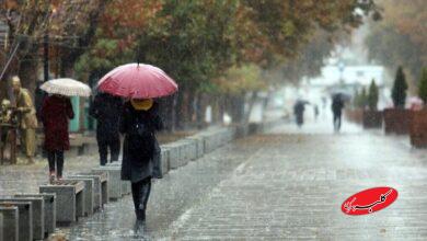 امروز باران مهمان ۲۸ استان ایران می‌شود