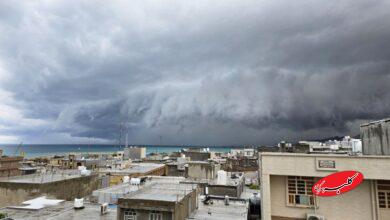 ماجرای ابرهای ترسناک و مرموز جنوب/ طوفان تندری شدید در راه است؟