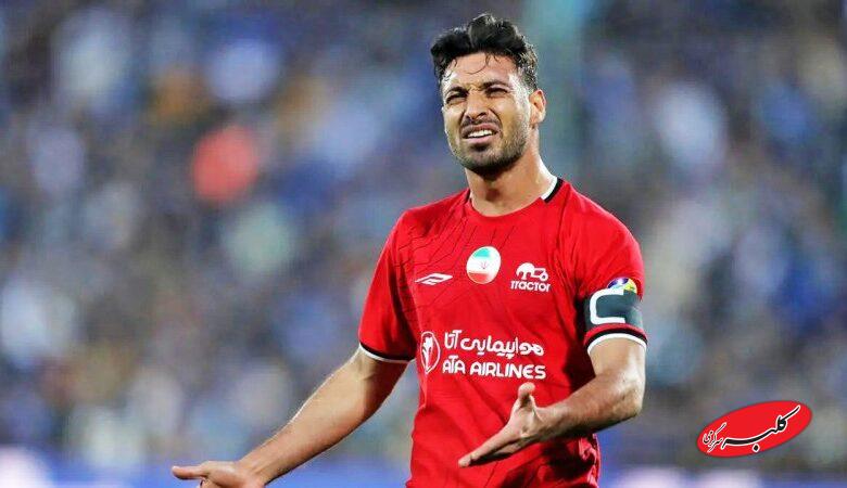 تصاویر حرکت دیده نشده شجاع موقع فحاشی شدید به باقری و پیروانی + فیلم