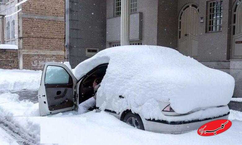 پیشبینی ماهوارههای اروپایی از روزهای پر برف برای ایران