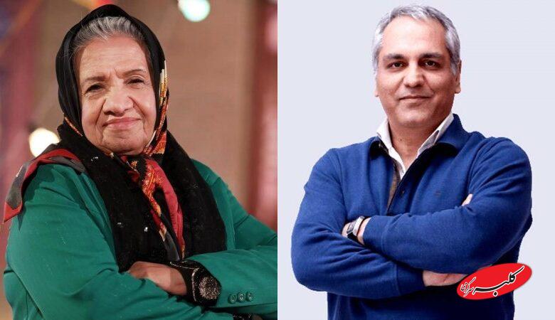 گیتی معینی: هرگز مهران مدیری را نمیبخشم! +فیلم