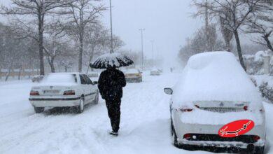 چشم تهرانیها به برف روشن میشود +نقشه