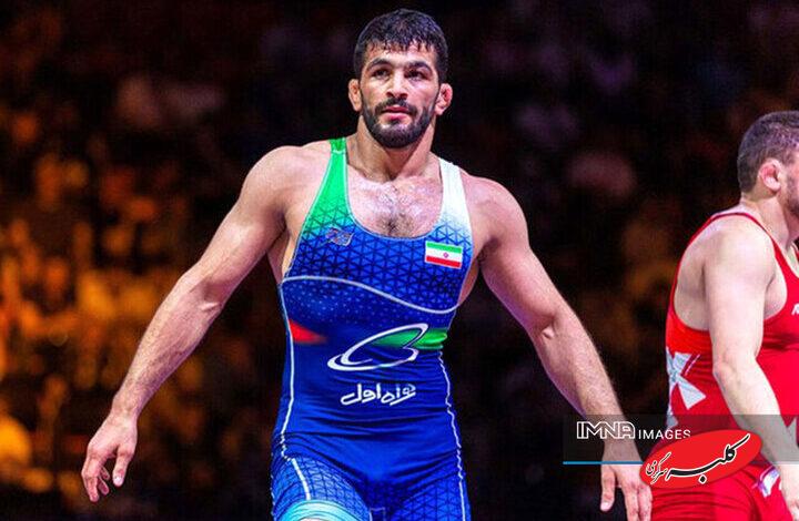 فیلم کشتی حسن یزدانی در دیدار فینال لیگ برتر مقابل گلیج