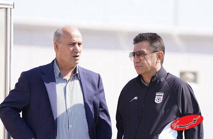 قلعهنویی: گروه ما در مقایسه با شرایط دیگر گروهها بهتر است/تیم ملی متعلق به من و تاج نیست