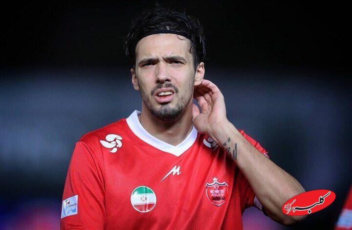 هافبک پرسپولیس دربی را از دست داد