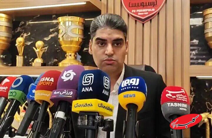 پیمان حدادی: خوشحالم که در فضای فوتبال کشور دربی جذاب را پیشرو داریم