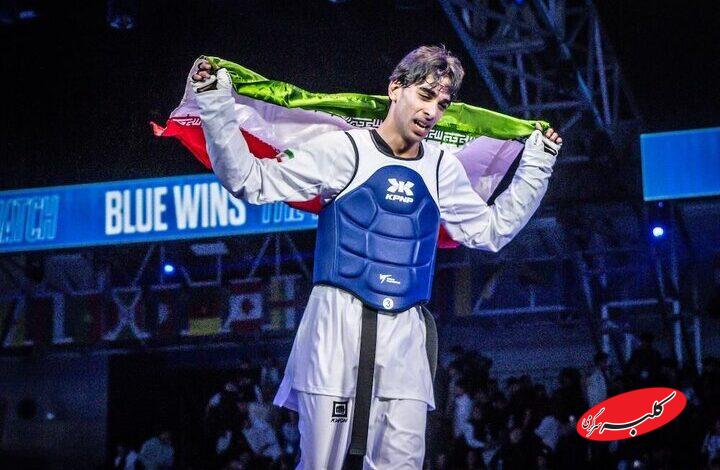 زندی قهرمان تکواندو زیر ۲۱ سال جهان شد؛ دو طلای ناب در ۳۵ روز