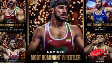 ۵ نماینده ایران در جمع نامزدهای برترین کشتی‌گیران سال ۲۰۲۵ جهان