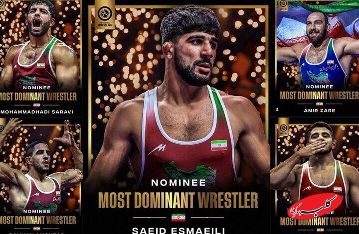 ۵ نماینده ایران در جمع نامزدهای برترین کشتی‌گیران سال ۲۰۲۵ جهان