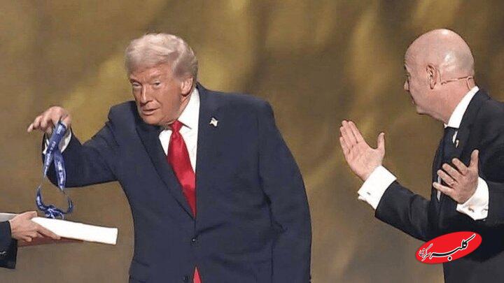 پسگرفتن جایزه صلح فیفا، کابوس ترامپ