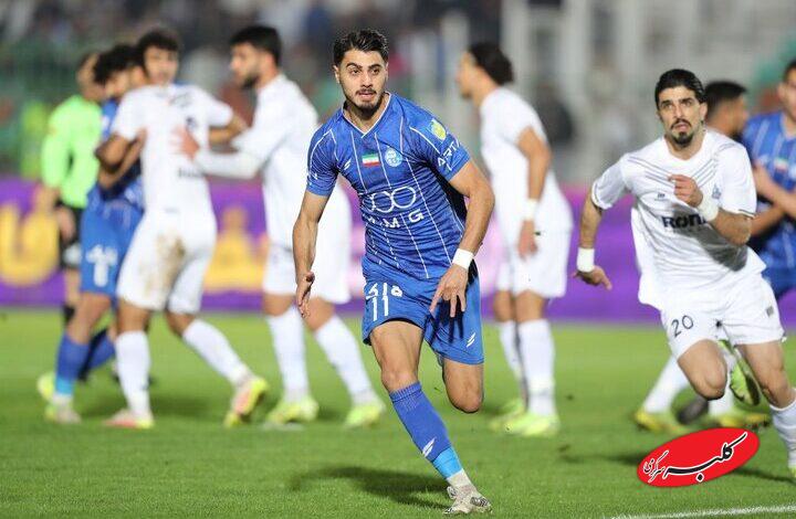 خلاصه بازی استقلال مقابل ملوان + لینک دانلود فیلم