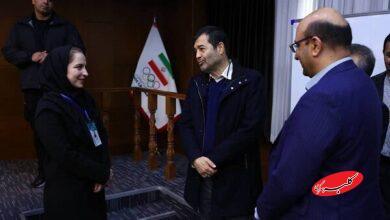 بازدید وزیر ورزش از فرایند انتخابات کمیسیون ورزشکاران کمیته ملی المپیک