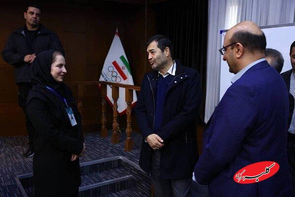 بازدید وزیر ورزش از فرایند انتخابات کمیسیون ورزشکاران کمیته ملی المپیک