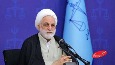 اژهای: قوانین فعلی اجازه تشکیل علنی برخی دادگاهها را نمیدهد +ویدیو