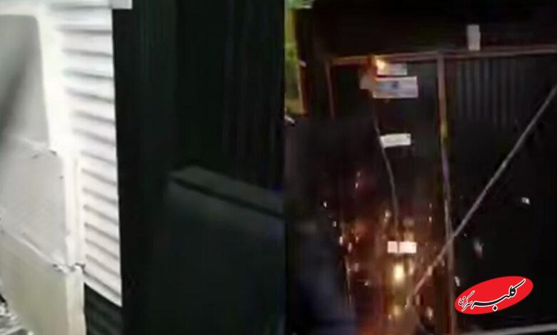 شیوه عجیب پلمب کافه‌رستوران‌های متخلف؛ از جوشکاری تا گچ گرفتن! +ویدیو