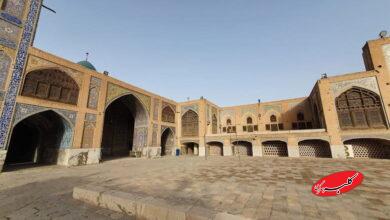 نفس بزرگترین مسجد قاجاری اصفهان به شماره افتاد