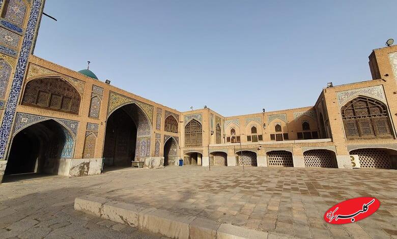 نفس بزرگترین مسجد قاجاری اصفهان به شماره افتاد