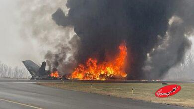 لحظه سقوط هواپیما در کارولینا و کشتهشدن همه سرنشینان! +ویدیو
