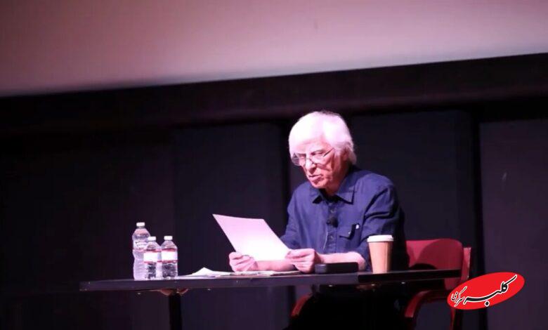 سخنرانی جذاب بهرام بیضایی درباره یکی از نمادهای نوروز ایران +ویدیو