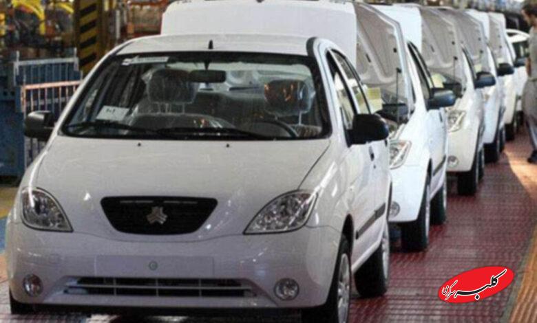 بازار خودرو - تیبا - خط تولید خودرو