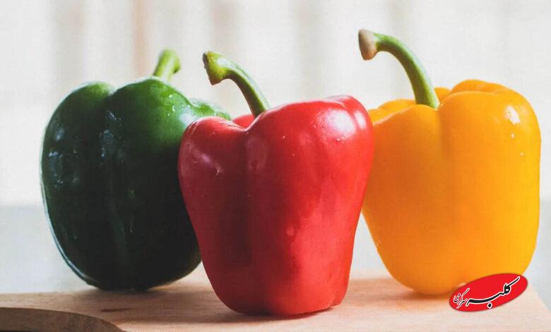 bell pepper - فلفل دلمه ای