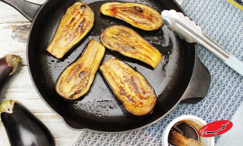 بادمجان سرخ شده