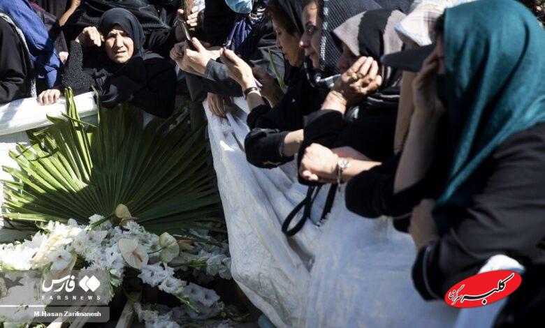 متن و حاشیه تشییع و تدفین پیکر آرمیتا گراوند