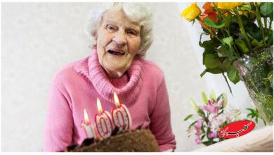 عمر ۱۰۰ ساله