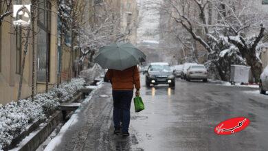 برف تهران
