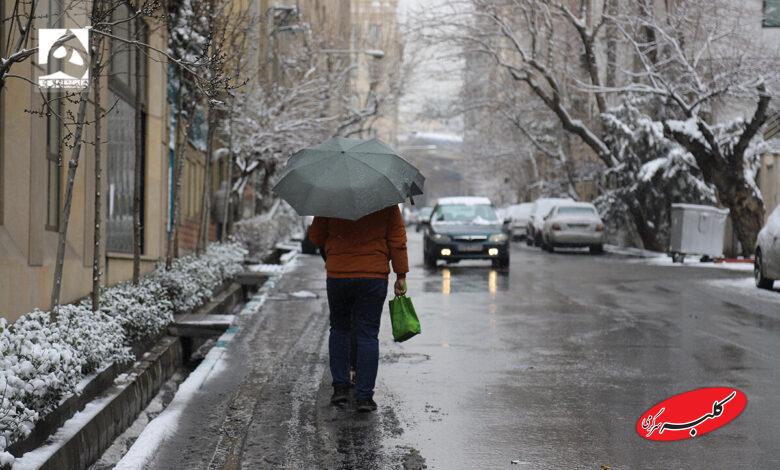 برف تهران