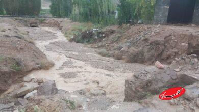 بارش باران در پردیس و سیلاب در فیروزکوه بر اثر بارش شدید باران و جاری شدن سیلاب