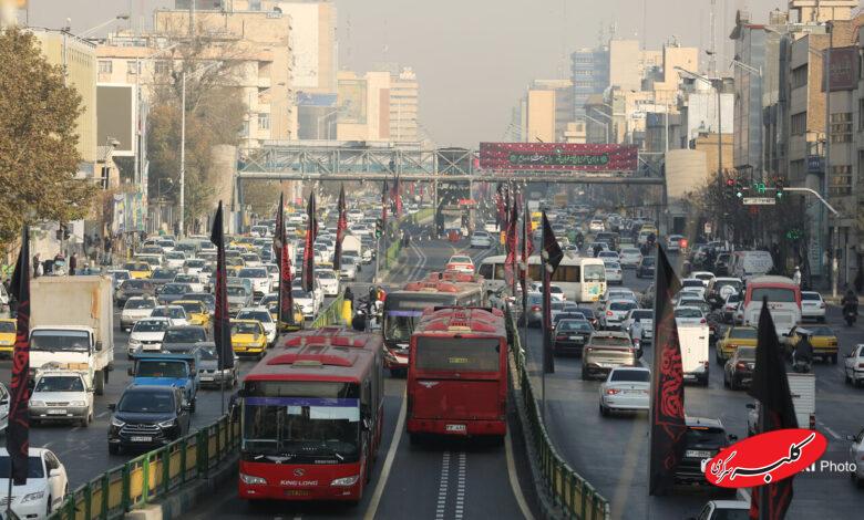 هشدار نارنجی آلودگی هوای تهران