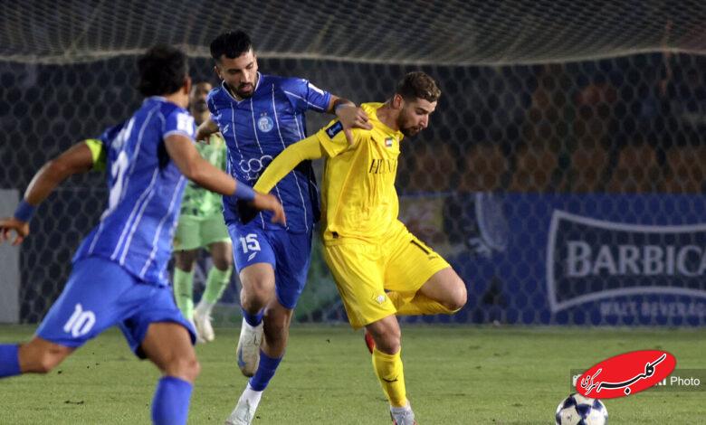 تساوی خانگی استقلال مقابل الوصل امارات